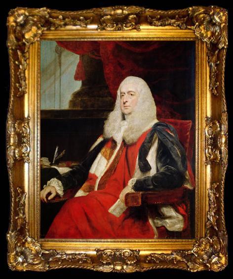 framed  Sir Joshua Reynolds Portrait of Alexander Wedderburn, ta009-2